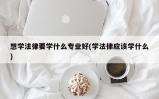 想学法律要学什么专业好(学法律应该学什么)